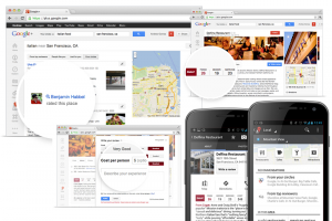 Sample of Google Local Places -- online marketing outsourcing