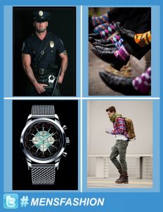 Men's Fashion used as hashtag -- Web Design Outsourcing